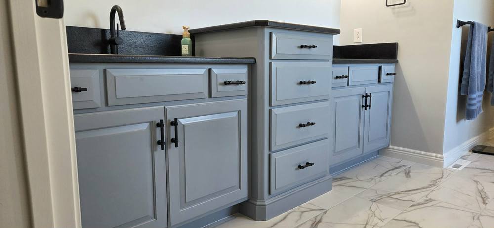Cabinet finishing project 2